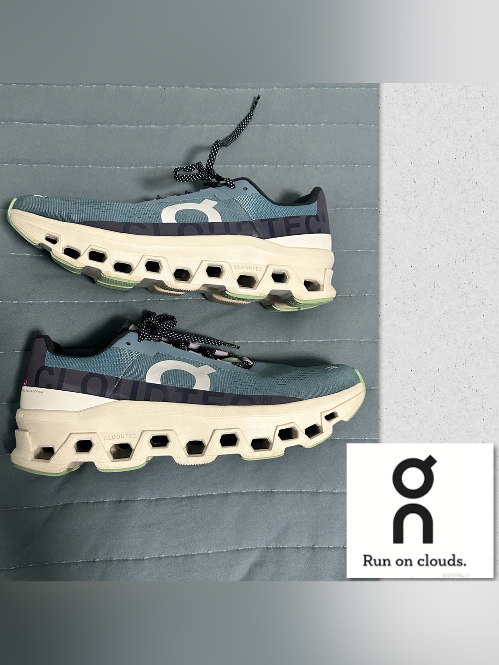 On Running Cloudmonster Sneakers Dust Vapor